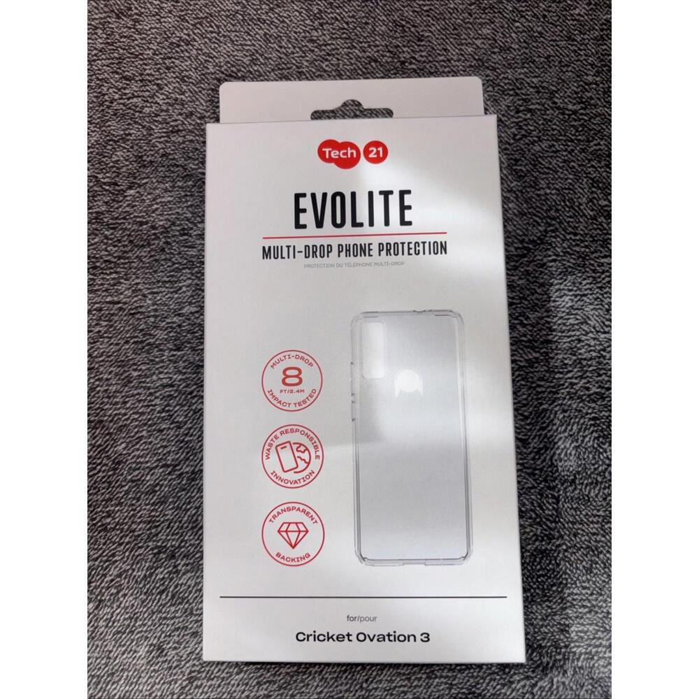 Tech 21 Evolite Cricket‎ Ovation 3 Clear Phone Case